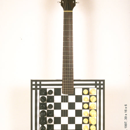 Ken Butler - Chessboard Guitar