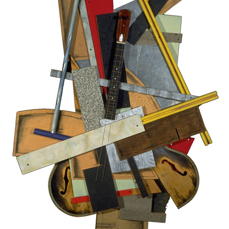 Ken Butler - Big Yellow Cubist