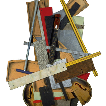 Ken Butler - Big Yellow Cubist