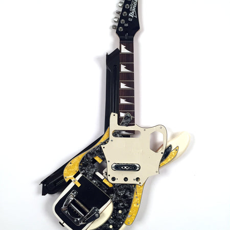 Ken Butler - Gray Yellow Angle Guitar