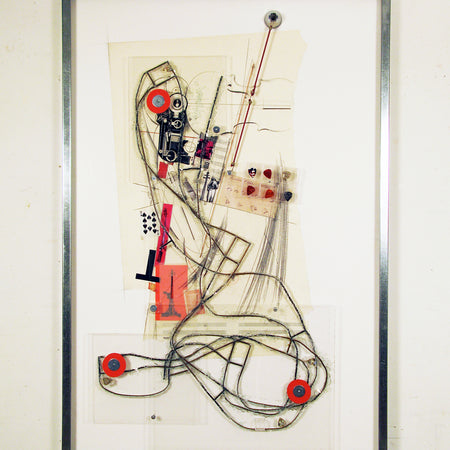 Ken Butler - White Glass Window (Vibrating Body Series)