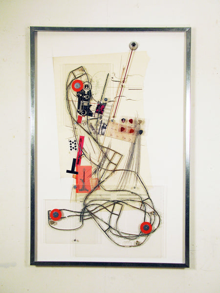 Ken Butler - White Glass Window (Vibrating Body Series)